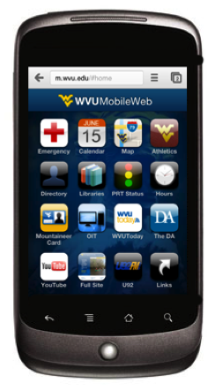 West Virginia Mobile Website West Virginia Mobile Website