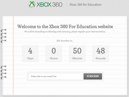 Xbox 360 for Education Xbox 360 for Education