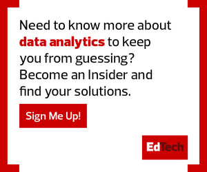 Insider banner — data analytics/mobile