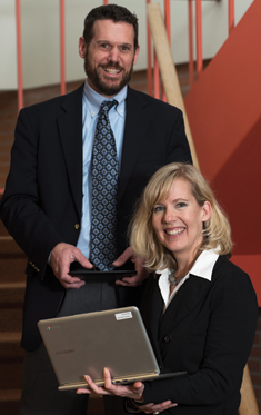 Andrew Moore and Kelly Sain Andrew Moore and Kelly Sain