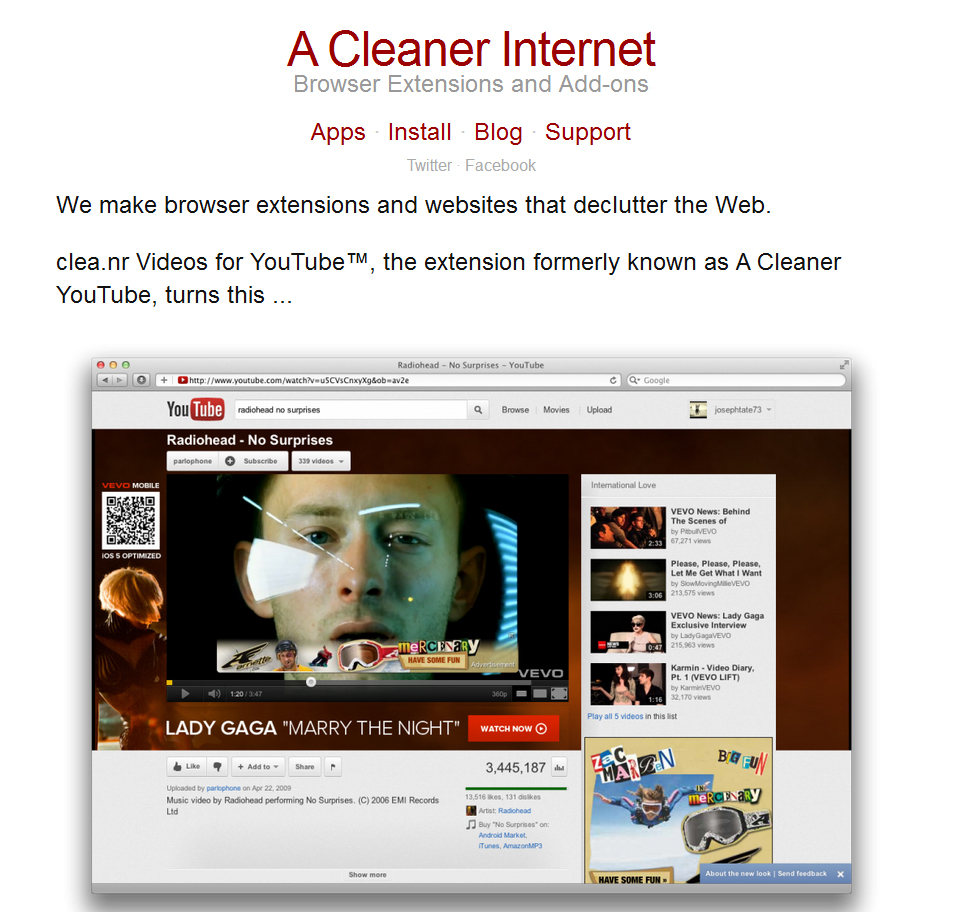 A Cleaner Internet