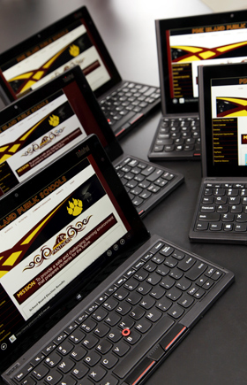 Tablets at Pine Island Schools Tablets at Pine Island Schools