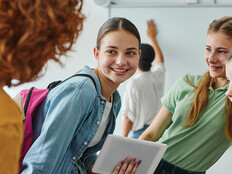 Students back to school
