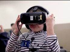 Compton USD student uses immersive VR headset